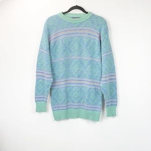 Vintage Chaps Ralph Knit Fairy Kei Pastel Sweater